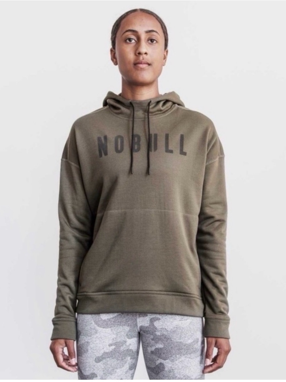 NOBULL Women’s Army Green Sweatshirt Small New With Tags